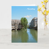 ニュールンベルクグリーティングカード カード (黄色い花)