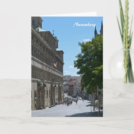 ニュールンベルクグリーティングカード カード (正面)