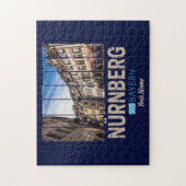 ニュールンベルクヴィンテージバヴァリアドイツ土産 ジグソーパズル (縦)