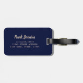 ニュールンベルクヴィンテージバヴァリアドイツ土産 ラゲッジタグ (裏面横)