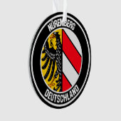 ニュールンベルク丸エンブレム オーナメント (正面)