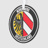 ニュールンベルク丸エンブレム オーナメント (正面)