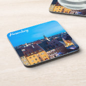 ニュールンベルク旧市街の夜景 コースター (左側)