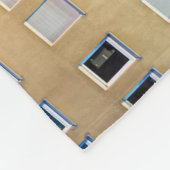 ニュールンベルク旧市街の夜景 フリースブランケット (角)