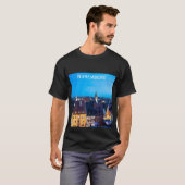 ニュールンベルク旧市街の夜景 Tシャツ (正面フル)