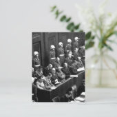 ニュールンベルク試験。on_Warイメージを見下ろす ポストカード (スタンド正面)