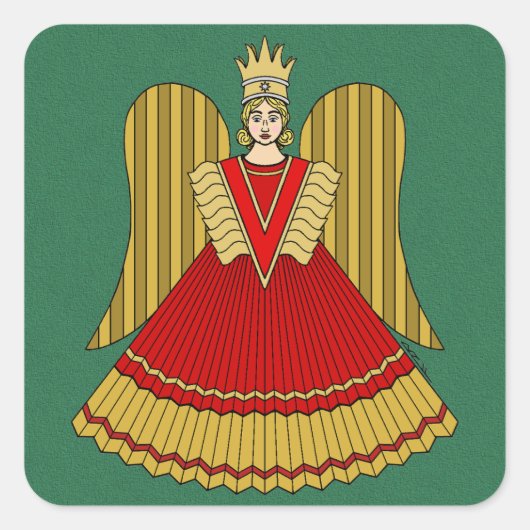 ニュールンベルク・クリスマスエンジェル スクエアシール (正面)