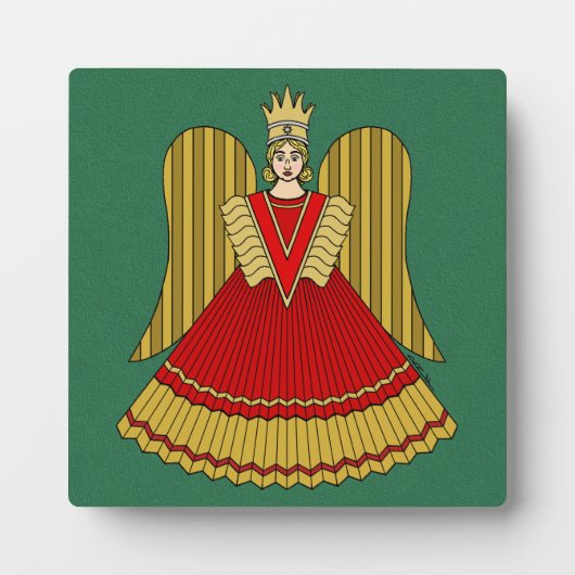 ニュールンベルク・クリスマスエンジェル フォトプラーク (正面)