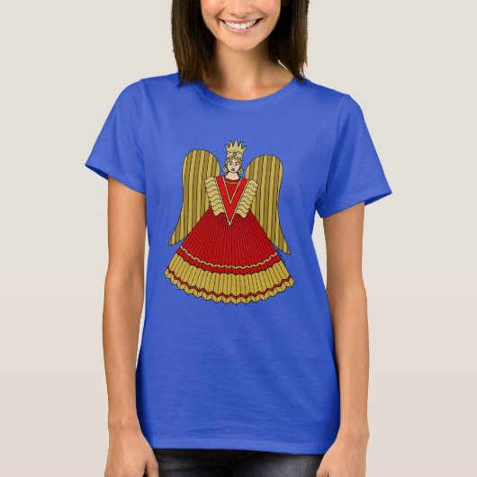 ニュールンベルク・クリスマスエンジェル Tシャツ (正面)