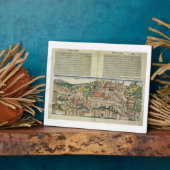 ニュールンベルク・クロンからのローマの街の眺め フォトプラーク (側面)