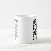 ニュールンベルク・コード+ コーヒーマグカップ (中央)
