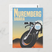 ニュールンベルク，バイエルバイバイバイビンテージ旅行サイト ポストカード (正面/裏面)