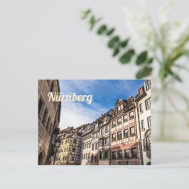 ニュールンベルクWeisgerbergasseニュルンベルクババリアGerman シーズンポストカード