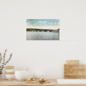 ニューレイクキンシガモンドブリッジのビュー ポスター (キッチン)