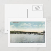 ニューレイクキンシガモンドブリッジのビュー ポストカード (正面/裏面)