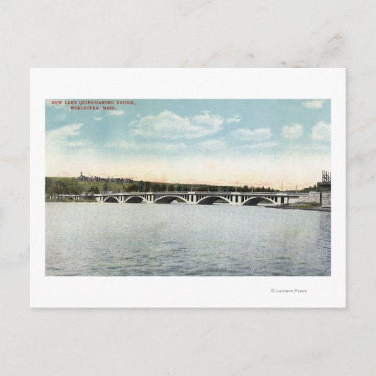 ニューレイクキンシガモンドブリッジのビュー ポストカード (正面)