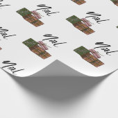 ニューレギフトボックスクリスマスラッピング紙 ラッピングペーパー (角)