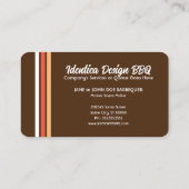 ニューレトロバーベキュー 名刺 (裏面)