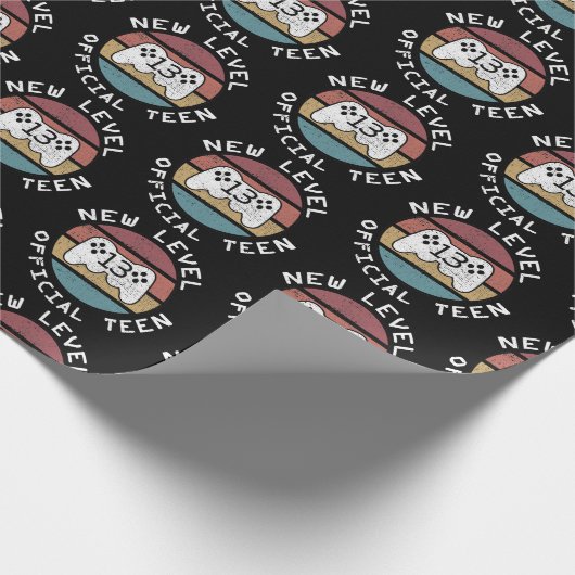 ニューレベル13公式 – 10代のオタク系のネルディ誕生日 ラッピングペーパー (角)