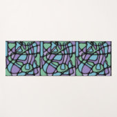 ニューロアートステンドグラスヨガマット ヨガマット (正面(横))