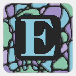 ニューロアートステンドグラス スクエアシール