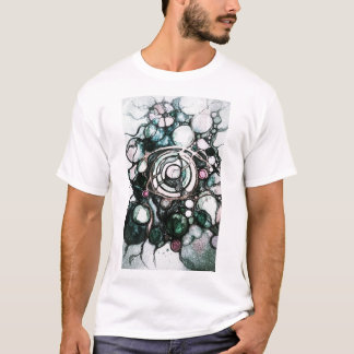 ニューログラフィックバブルアブストラクトTシャツ Tシャツ