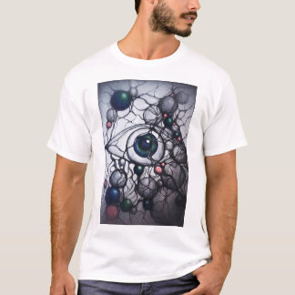 ニューログラフィック アイ アブストラクト パーセプション Tシャツ