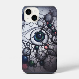 ニューログラフィック アイ パーセプション アブストラクト iPhone 14ケース