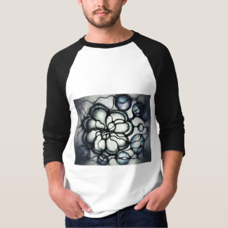 ニューログラフィック フラワー アート ユニセックスTシャツ アブストラクト F Tシャツ