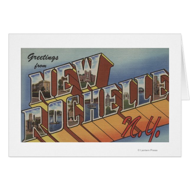 ニューロシェル，ニューヨーク – ラージレターシーン (正面横)