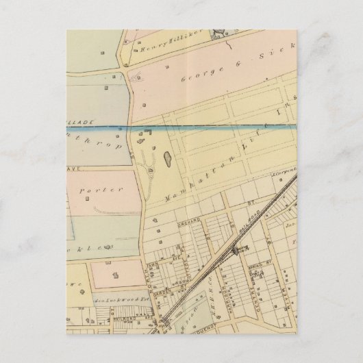 ニューロシェル， NY 2 ポストカード (正面)