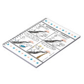 ニューロスパイシーな大人とティーンのためのジャーナル/ノートブック ノートブック (左側)