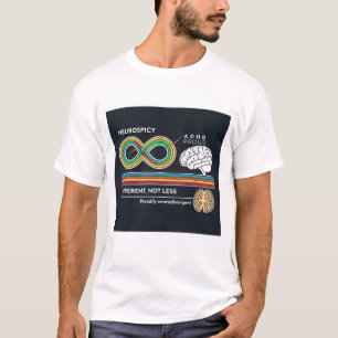 "ニューロスパイシープライド – 大人の自閉症&ADHD認識度 Tシャツ