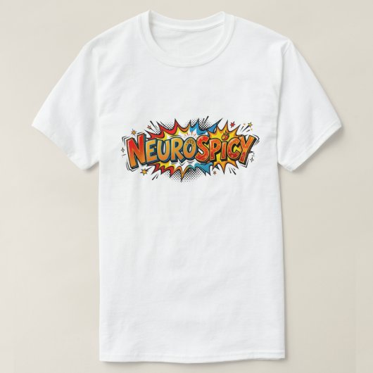 ニューロスパイシー・コミックTシャツ Tシャツ (デザイン正面)
