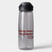 ニューロスパイシー – ネオンレターとコショウ ウォーターボトル (背面)