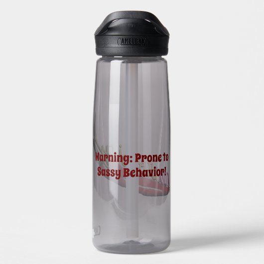 ニューロスパイシー – ネオンレターとコショウ ウォーターボトル (背面)