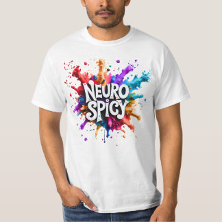 ニューロスパイシー 神経多様性 自閉症 ADHD 読字障害 Tシャツ