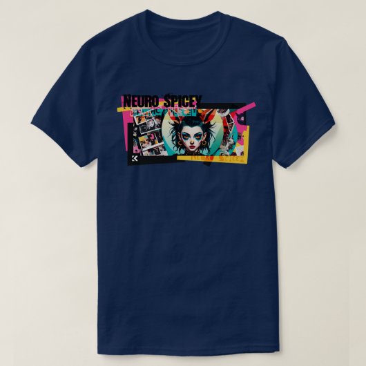ニューロスピシー Tシャツ (デザイン正面)