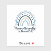 ニューロダイバーシティは美しいビニールのシール シール (シート)