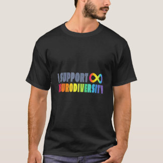 ニューロダイバーシティを応援 ニューロダイバーシティ 自閉症啓発 Tシャツ