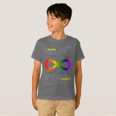 ニューロダイバーシティドット(濃) Tシャツ (正面フル)