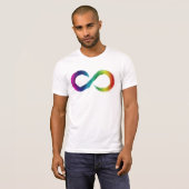 ニューロダイバーシティレインボーシャツ Tシャツ (正面フル)