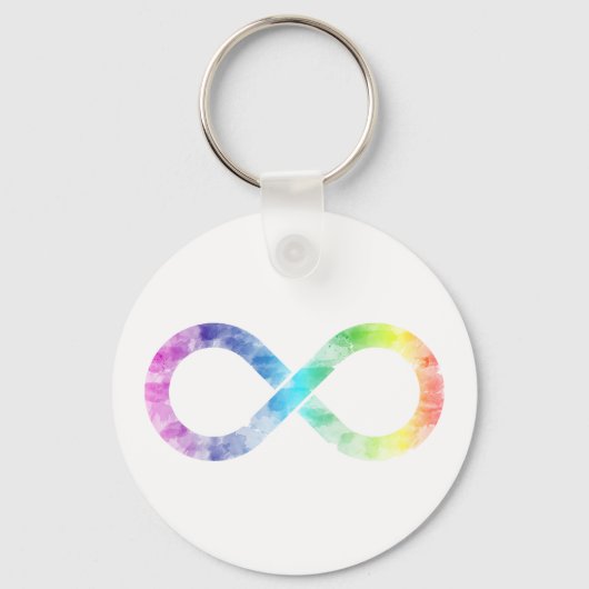 ニューロダイバーシティロゴキーチェーン キーホルダー (正面)