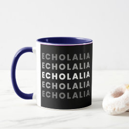 ニューロディバージェント反乱軍Echolalia Mug マグカップ
