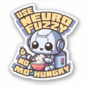 ニューロファジー論理炊飯器AIニューラルネットワーク シール (正面)