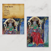 ニューロマンサーホワイトパール紙羊皮紙 名刺 (正面/裏面)