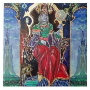 ニューロマンサーマジシャンキング，ファンタジー タイル