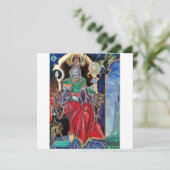 ニューロマンサーマジシャンキング、レッドブルーシルバーメタリック 案内状 (スタンド正面)