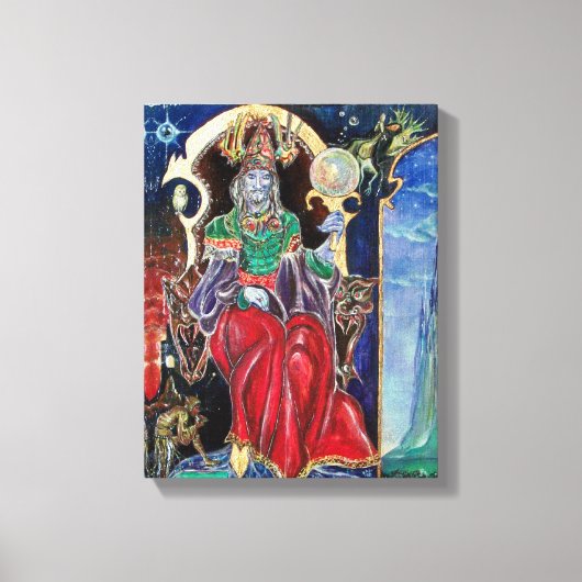 ニューロマンサーマジシャン王 キャンバスプリント (正面)