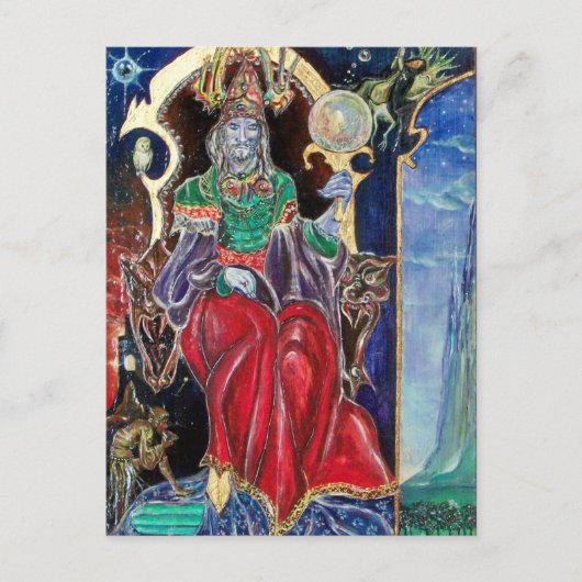 ニューロマンサーマジシャン王 ポストカード (正面)